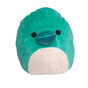 Squishmallows 16" Selassi the Platypus Teal Plush Toy Pillow Stuffed Animal